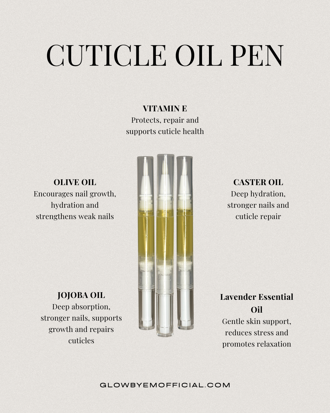The Lavender Cuticle Oil 3ml